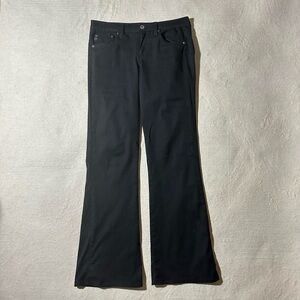 LEI Women’s 5 Classic Black Bootcut Denim Jeans Grunge Basics